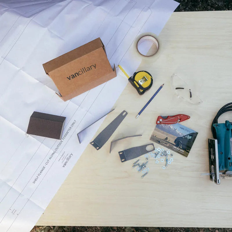 Sprinter Van Headliner Shelf - DIY Kit | vancillary