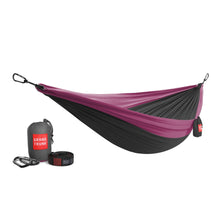 Load image into Gallery viewer, Double Deluxe Hammock w/Straps