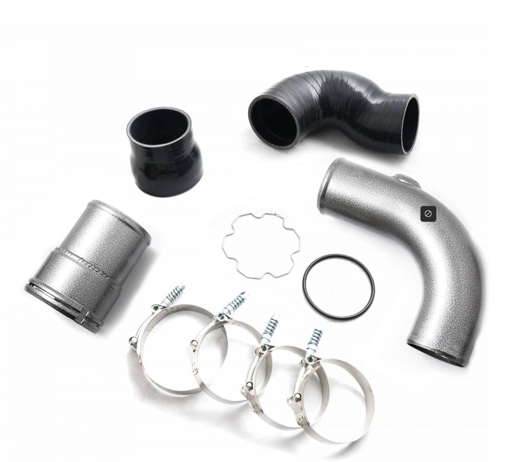 Rudy's Silver Vein Cold Side Intercooler Pipe 2011-2016 Ford 6.7L Powerstroke