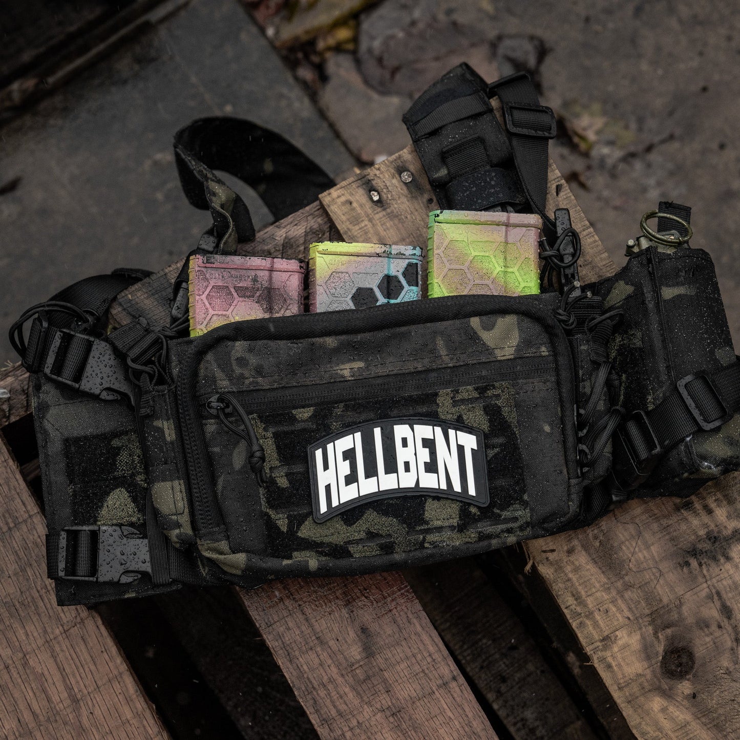 Hellbent PVC Velcro Patch