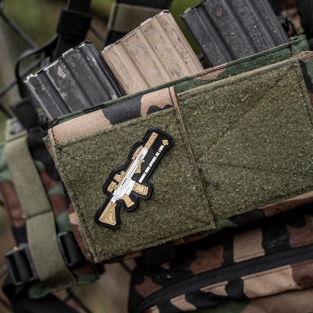 Long Range Pew Pew Rifle Pvc Patch