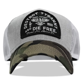 Destroy Tyranny and Die Free Patch Snapback