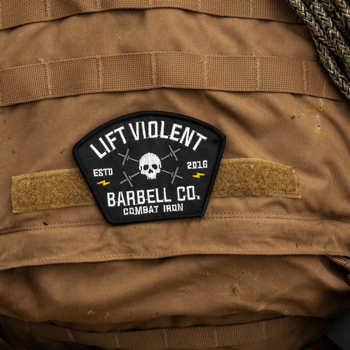 Lift Violent Barbell Co. Velcro Patch