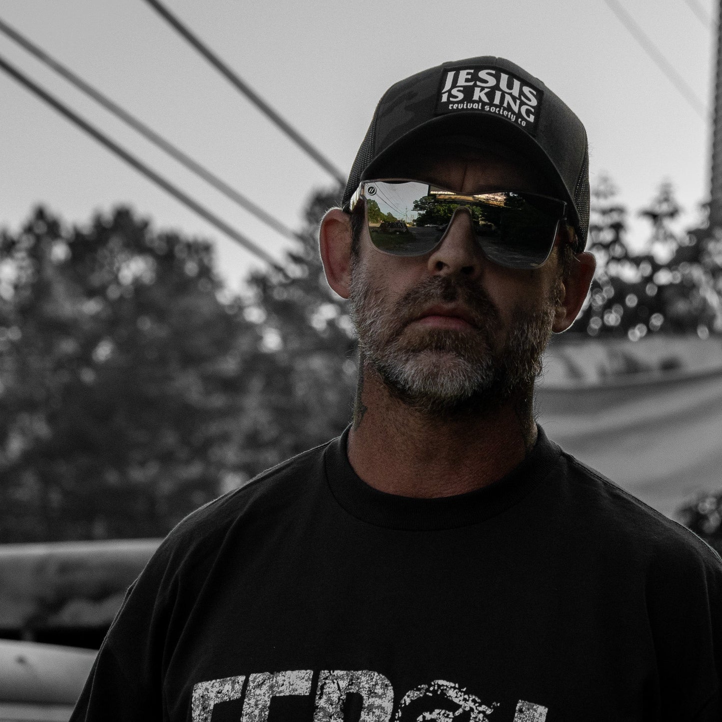 Jesus Is King Patch Snapback Hat