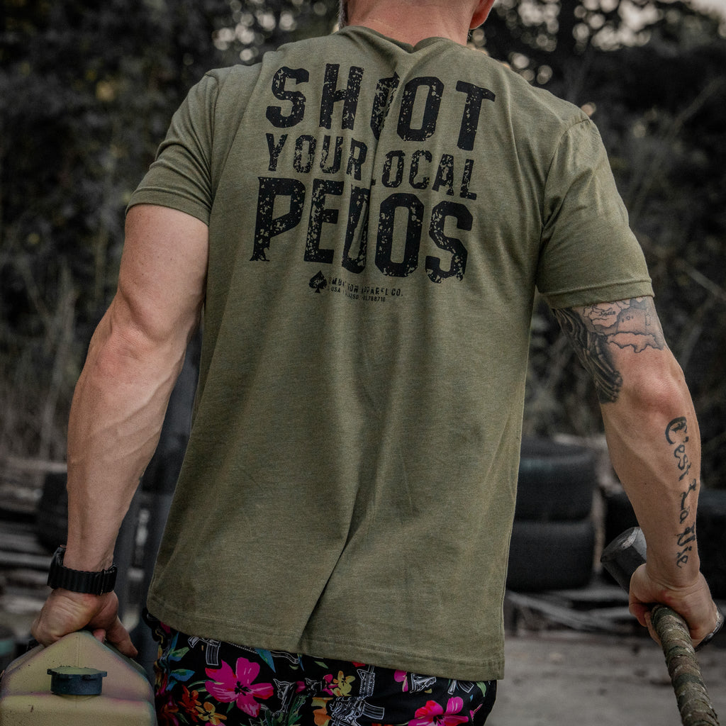 Shoot Your Local Pedos Men's T-Shirt