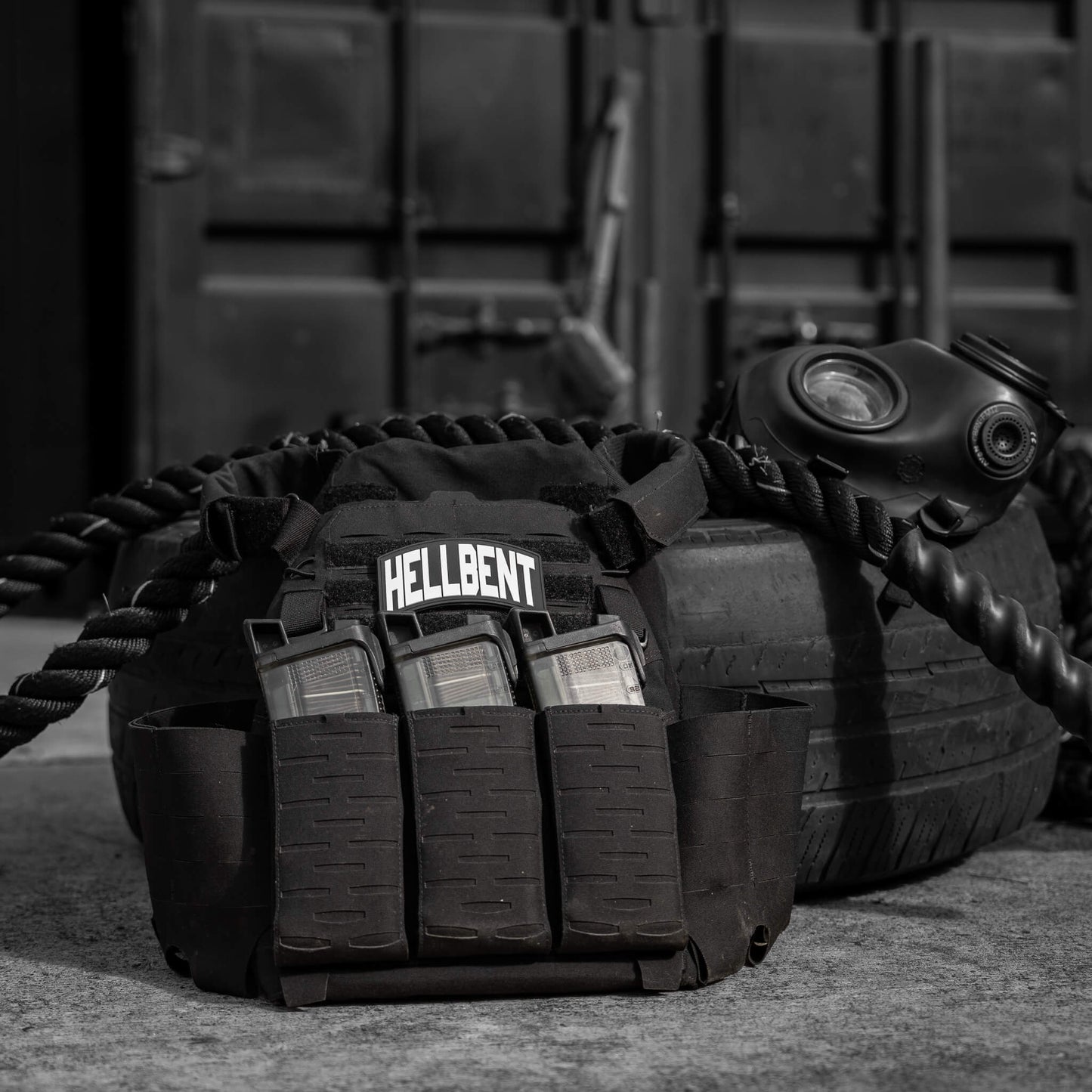 Hellbent PVC Velcro Patch