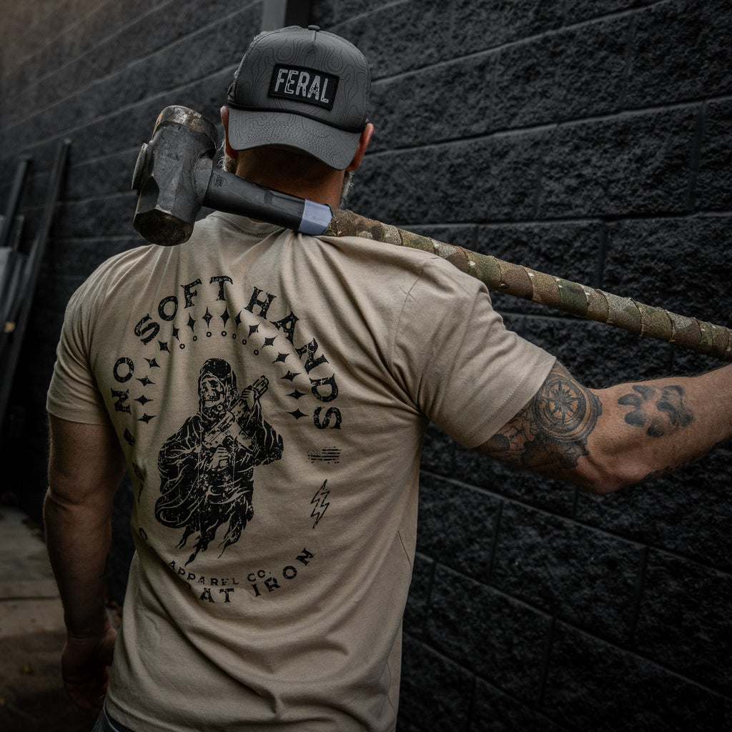 No Soft Hands Reaper Men's T-Shirt