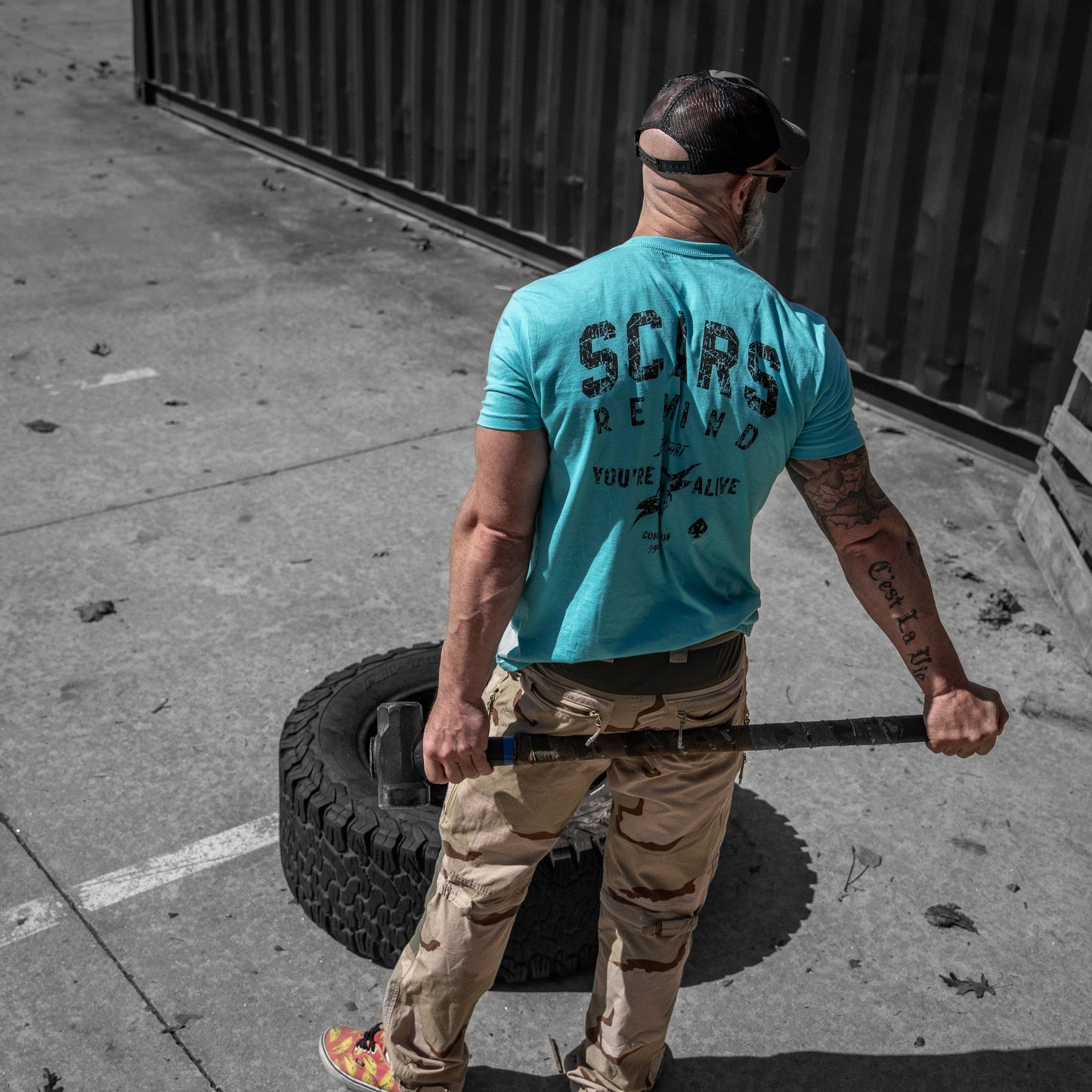Scars Remind You That You're Alive Men's T-Shirt