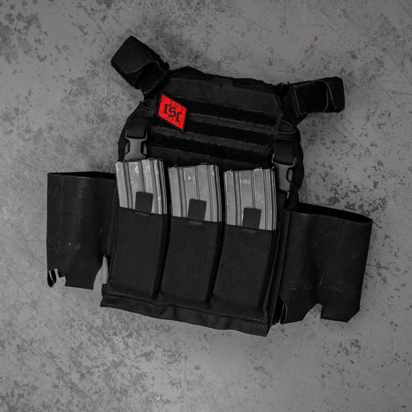 RSC Classic Red Diamond Velcro Patch