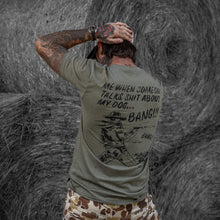 Load image into Gallery viewer, Me When Someone Talks About My Dog Men's T-Shirt