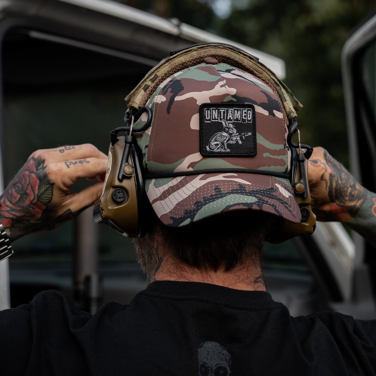 Untamed Rabbit Patch Weekender Waterproof Snapback