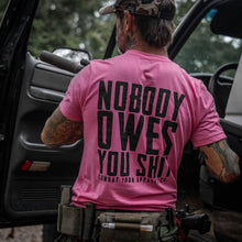 Load image into Gallery viewer, Nobody Owes You Men's T-Shirt