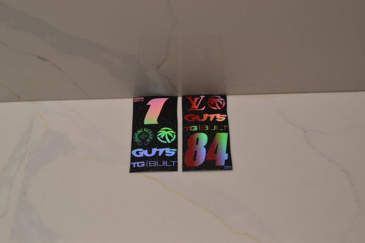 LBX Battery Lid Decals