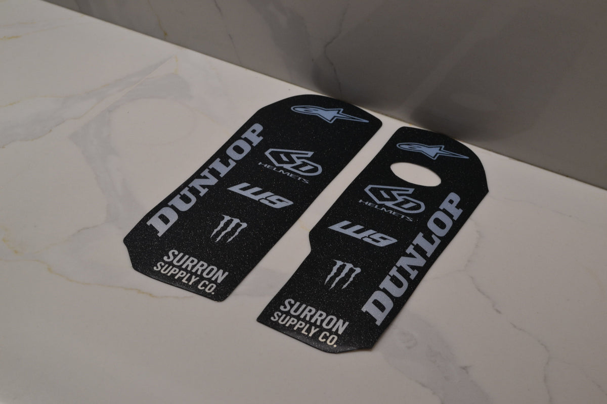 Tech E39 Fork Guard Decals