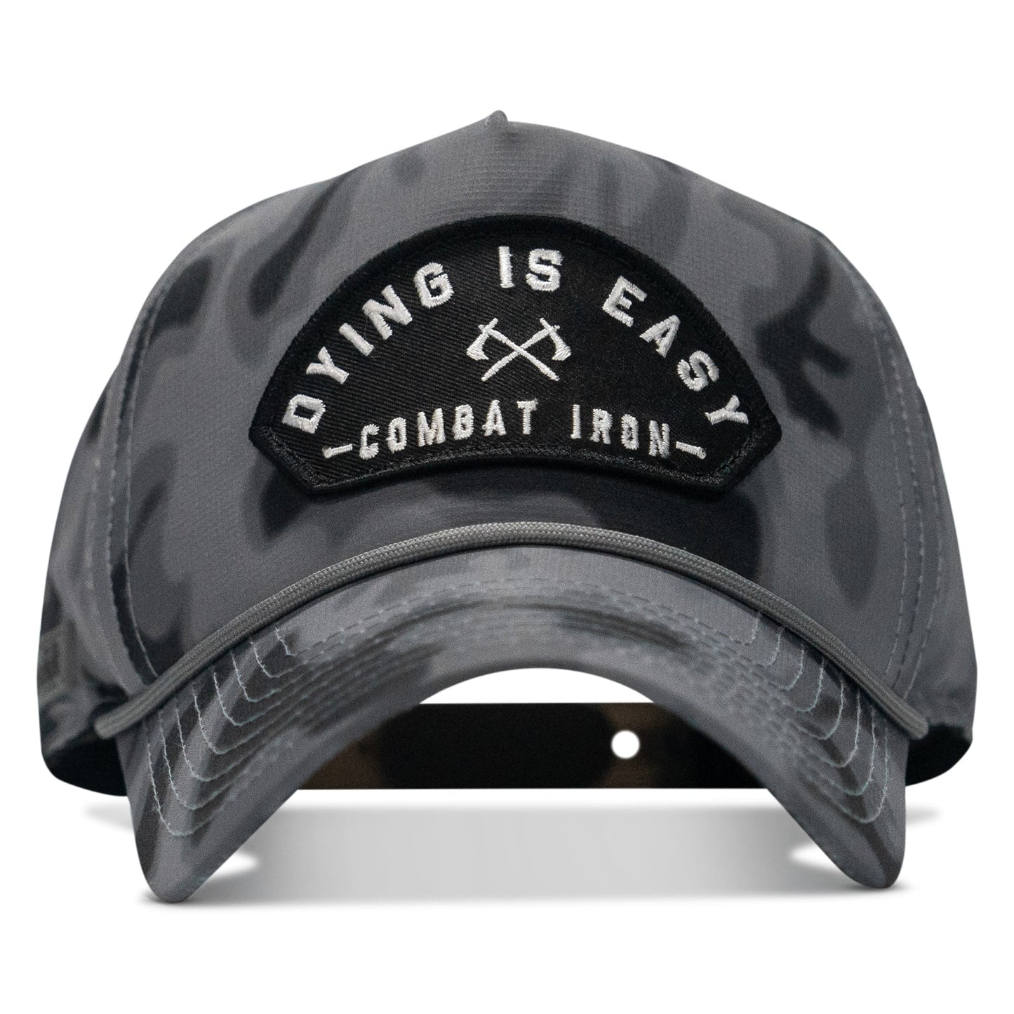 Dying Is Easy Arched Patch Weekender Snapback