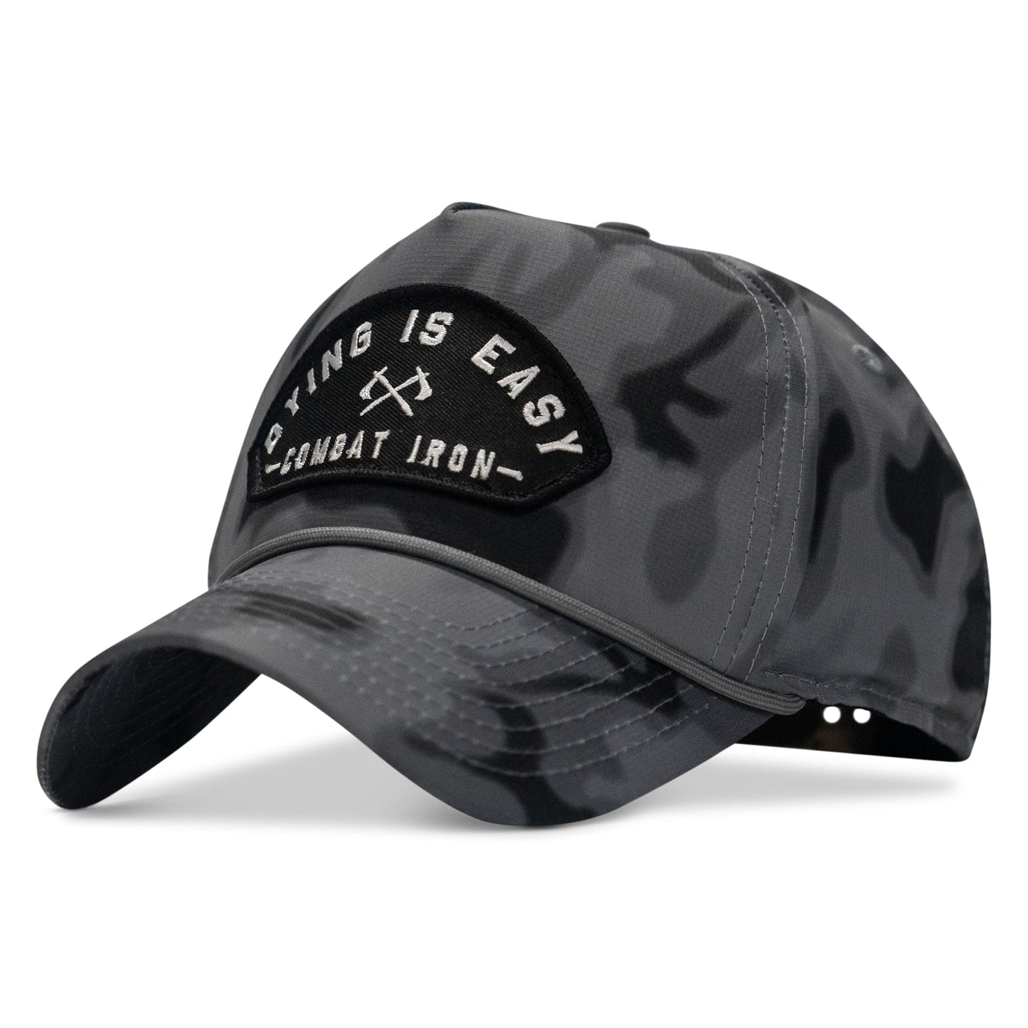 Dying Is Easy Arched Patch Weekender Snapback
