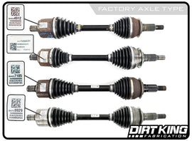 Long Travel Axle Shafts