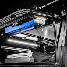 Load image into Gallery viewer, Dirtbox Overland Limited Drop Color Coated Molle Panel Fishing Rod Case Bundle featuring the Bold Orange color option.