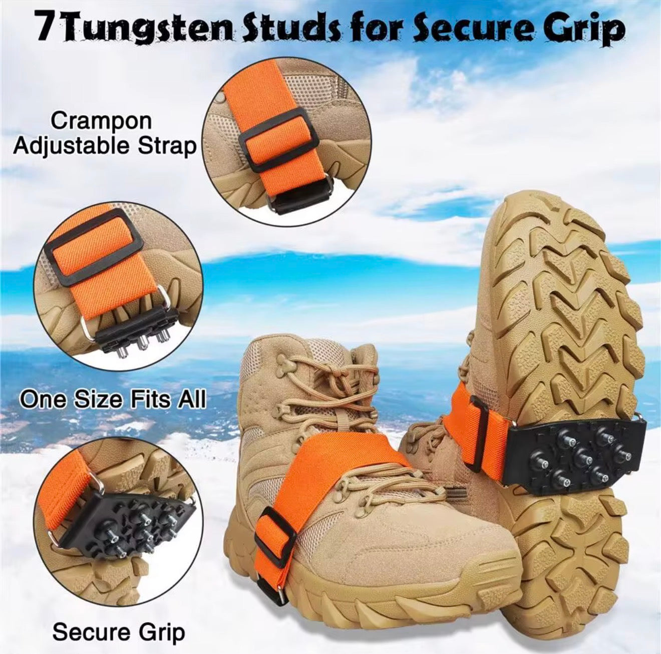 Alpenglow IceMaster Universal Traction Cleats