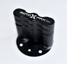 Load image into Gallery viewer, RotopaX DLX Pack Mount featuring a streamlined black structure for secure attachment.