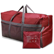 Load image into Gallery viewer, 60/75/96L/100L Large Foldable Travel Bag Lightweight Sports Bag