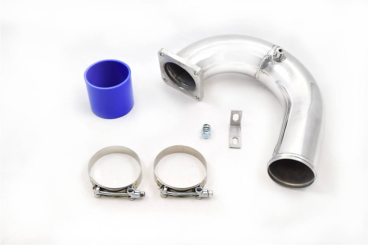 Rudy's Polished 3" High Flow Intake Elbow Tube For 03-07 5.9 Cummins