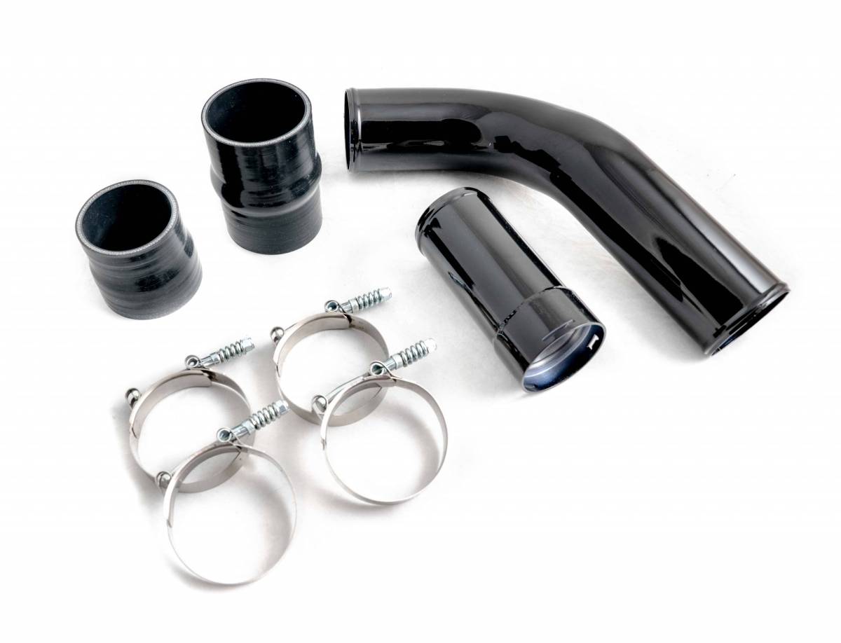 Rudy's Black Hot Side Intercooler Pipe Upgrade Kit For 2011-2024 F-250/F-350/F-450/F-550 6.7L Powerstroke