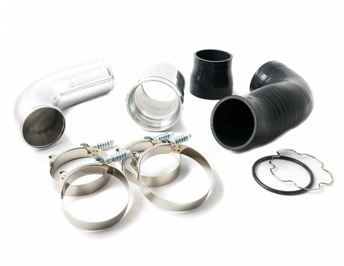Rudy's Polished Cold Side Intercooler Pipe Upgrade Kit For 2017-2024 6.7L Powerstroke