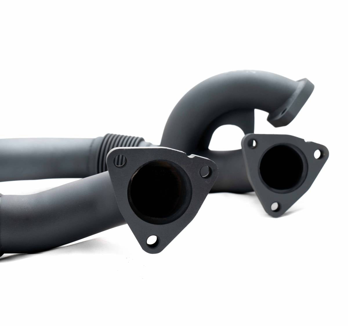 Rudy's High Temp Coated Heavy Duty Thick Wall Up Pipe Kit For 08-10 6.4 Powerstroke