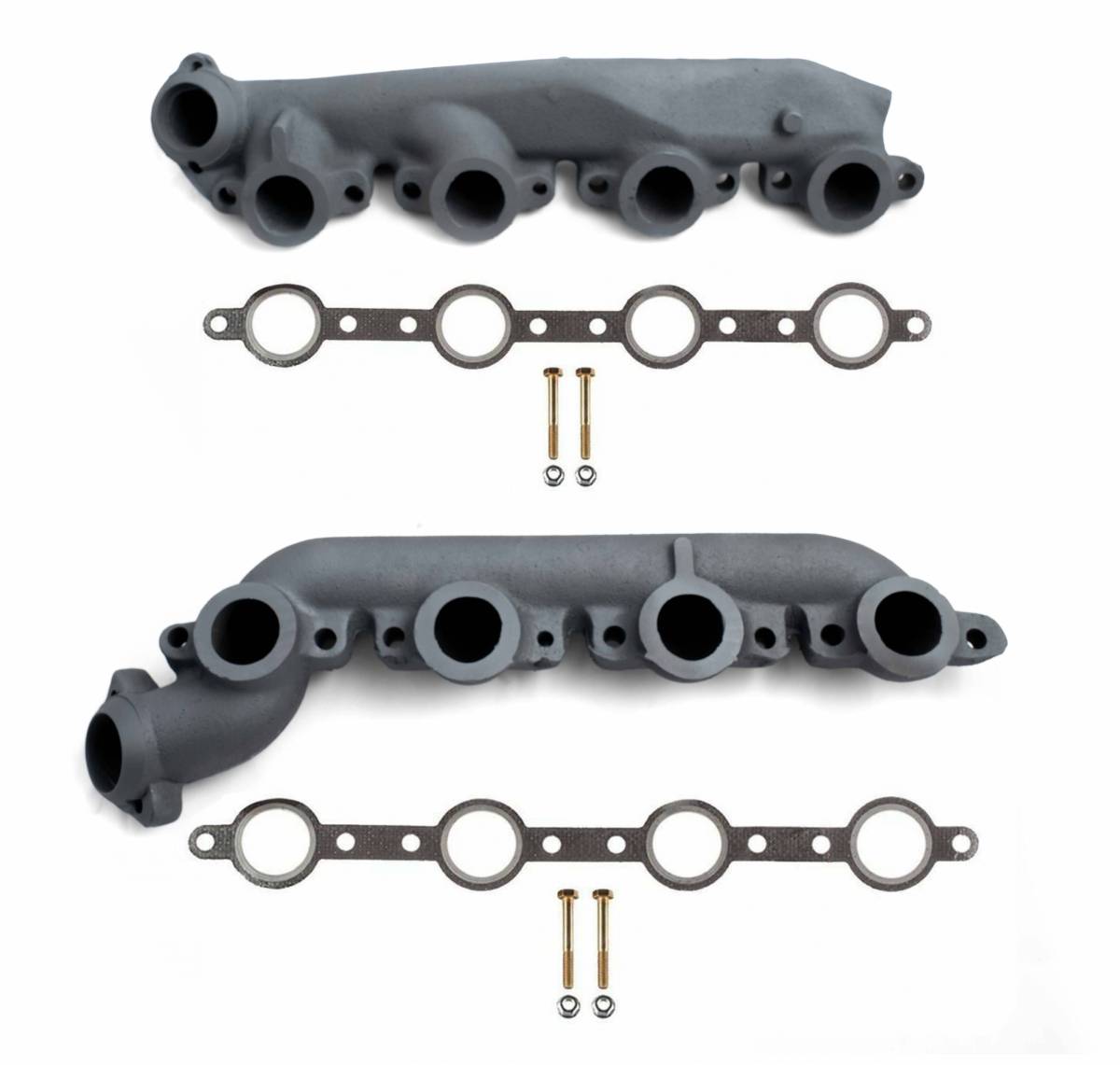 Rudy's High Temp Coated Exhaust Manifold Set For 1999-2003 Ford 7.3L Powerstroke