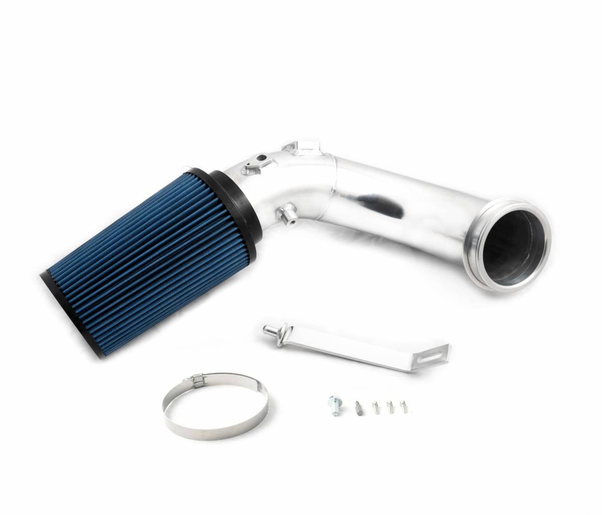 Rudy's Polished Oiled Filter 4" Air Intake For 07.5-12 Dodge 6.7L Cummins Diesel