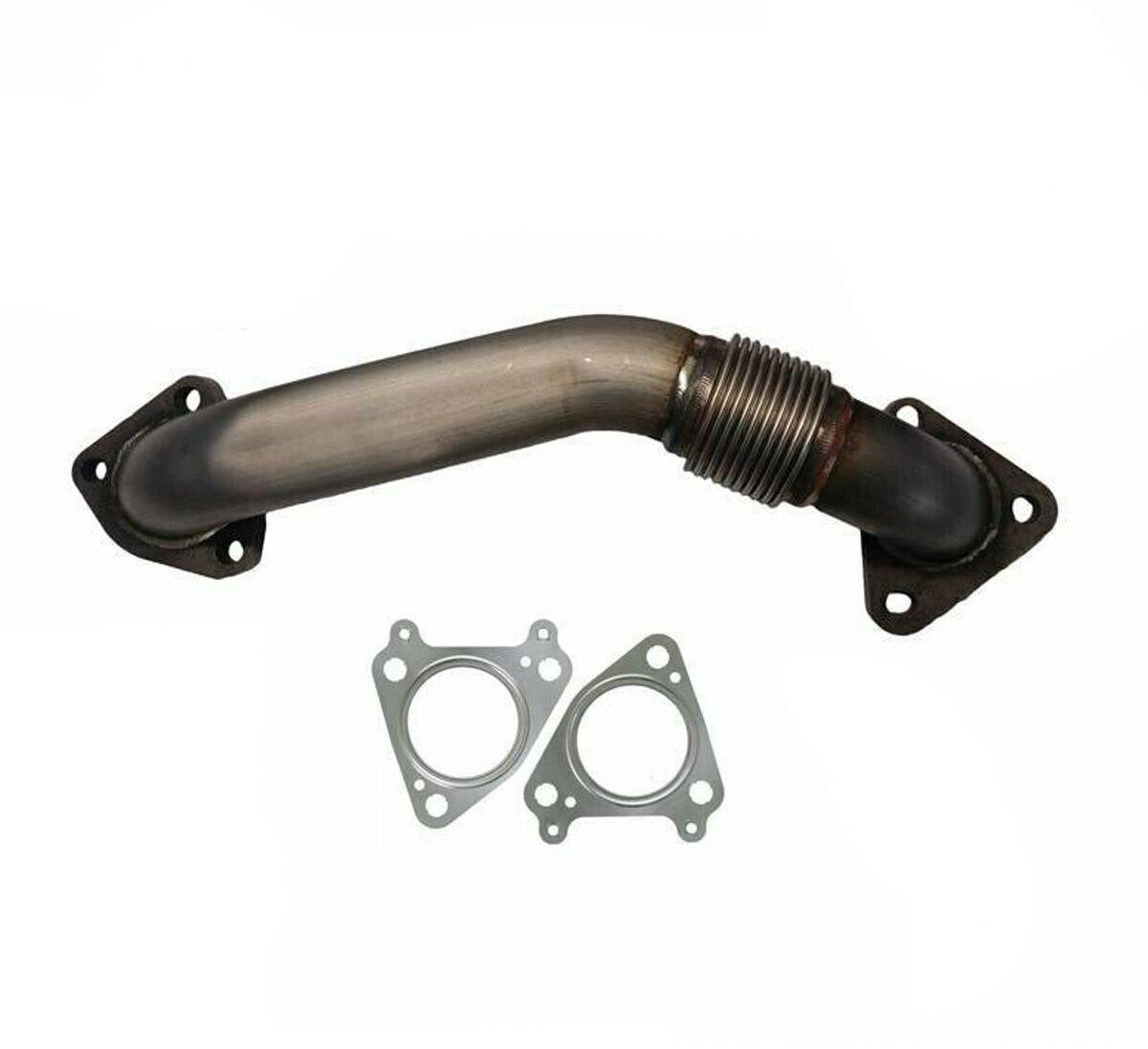 Rudy's Bolt-On Passenger Side UpPipe & Turbo Pipe For 01-04 GM 6.6L LB7 Duramax
