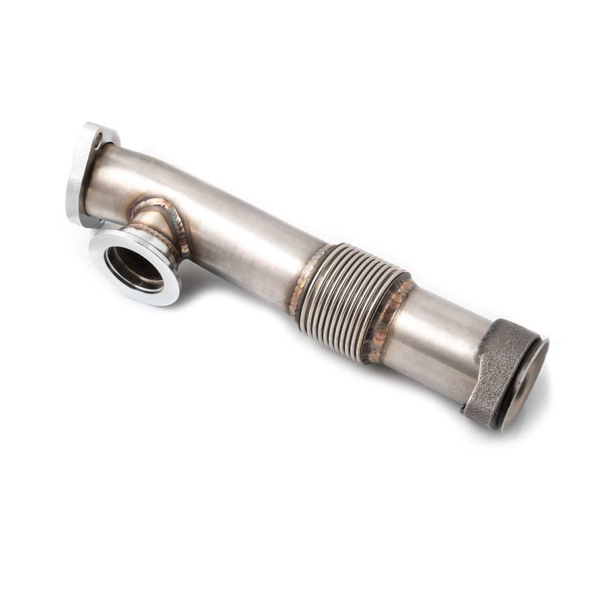 Rudy's HD Bellowed Y-Pipe & Passenger Side Up Pipe For 2004.5-2007 Ford 6.0 Powerstroke