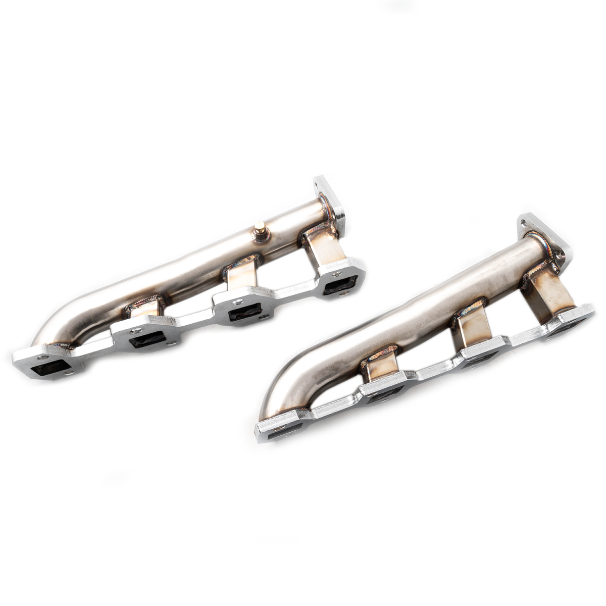 Rudy's High Flow Stainless Steel Exhaust Manifold Kit For 2001-2016 GM 6.6L Duramax Diesel