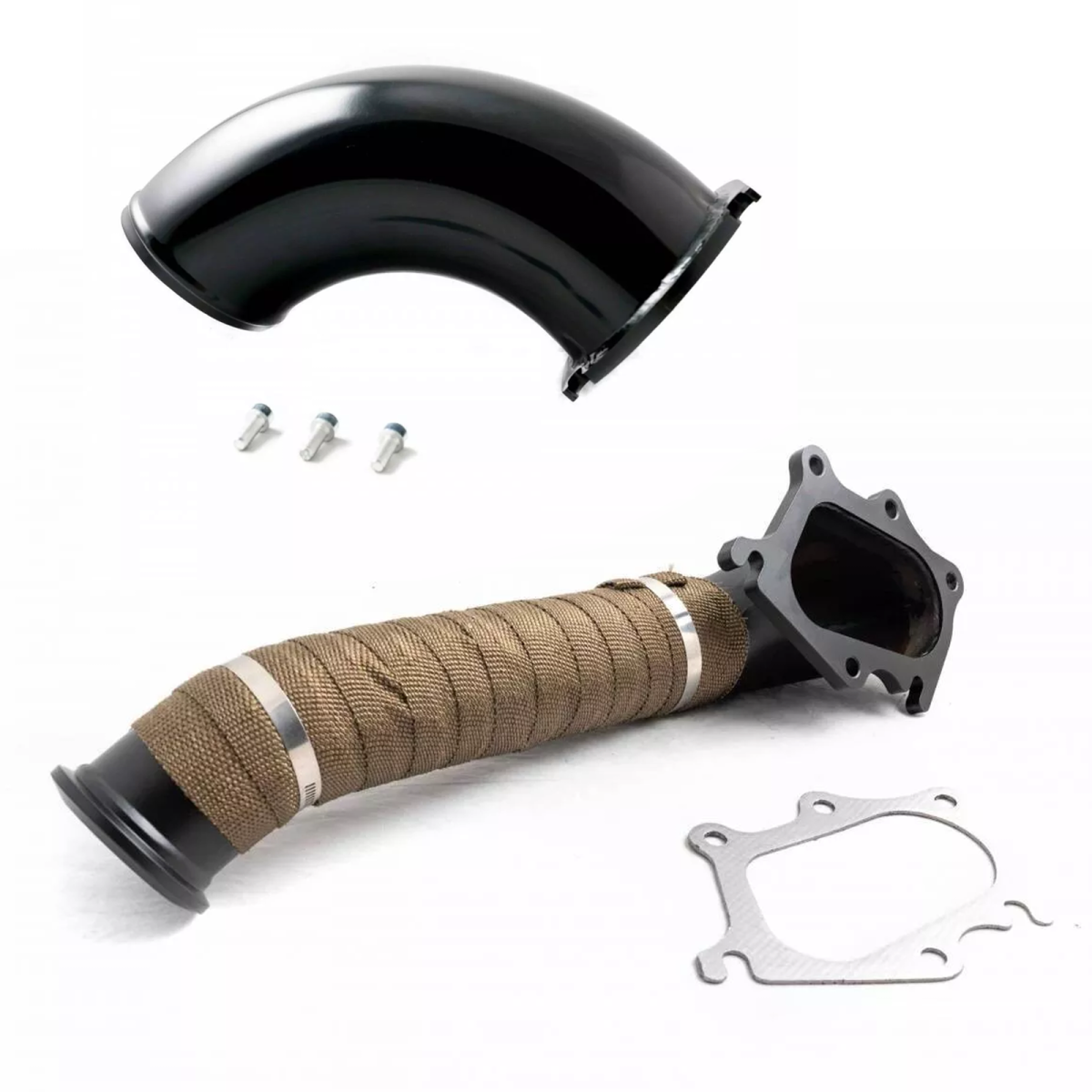 Rudy's High Flow Turbo Inlet Horn W/ Turbo Down Pipe For  01-04 GM Duramax LB7