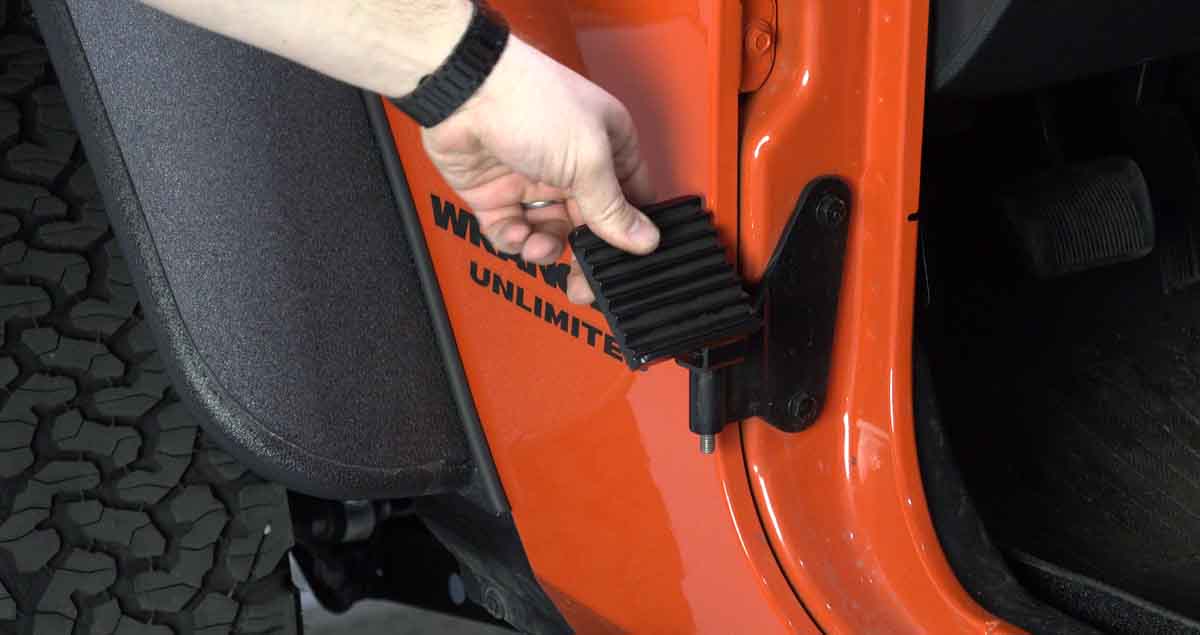 Fishbone Offroad 2007-2018 Jeep Wrangler JK & Wrangler Unlimited JKU Foot Peg Set FB21040