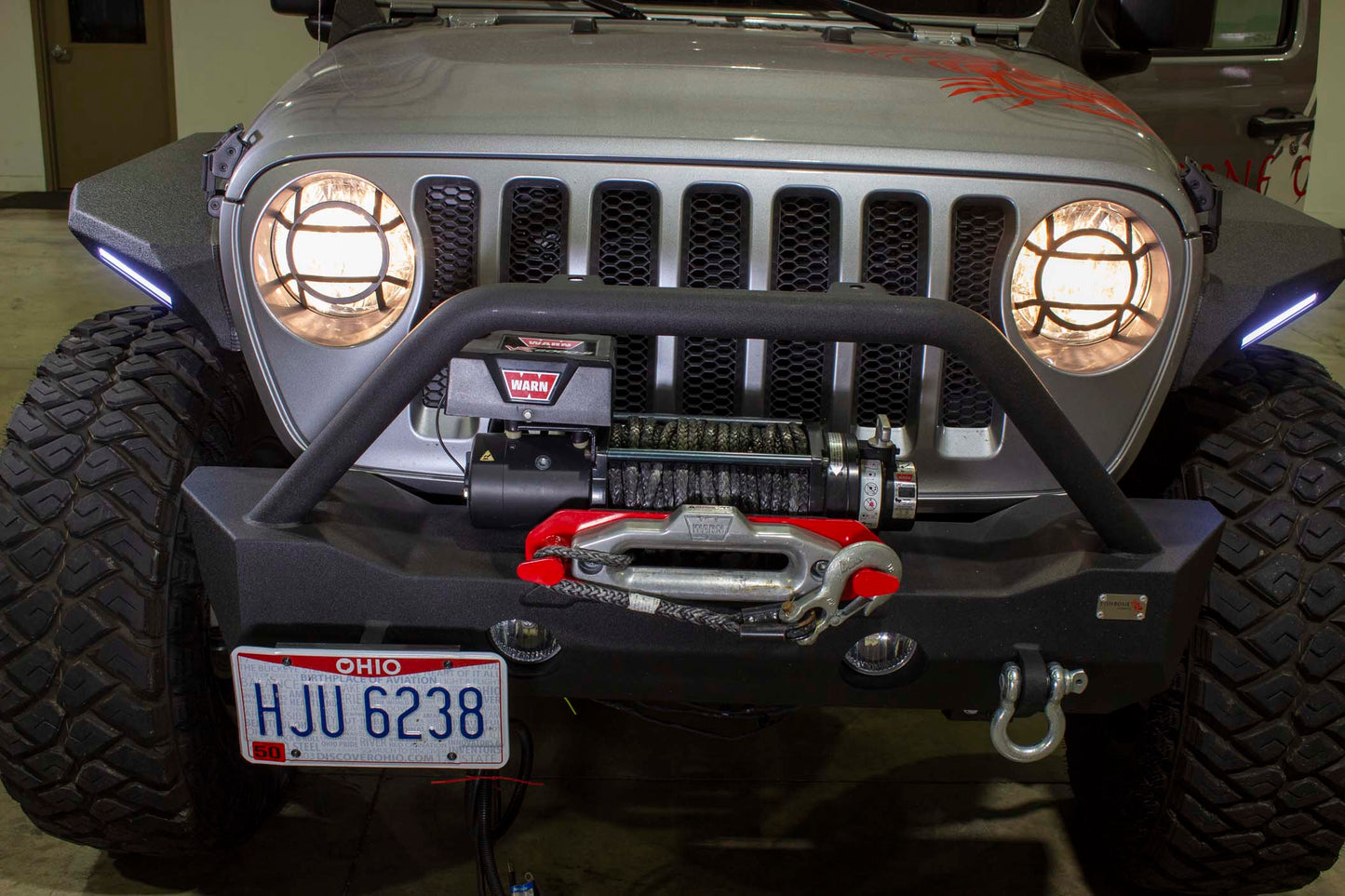 Fishbone Offroad Headlight Guards for 2018 & Up Jeep Wrangler/Gladiator FB21120