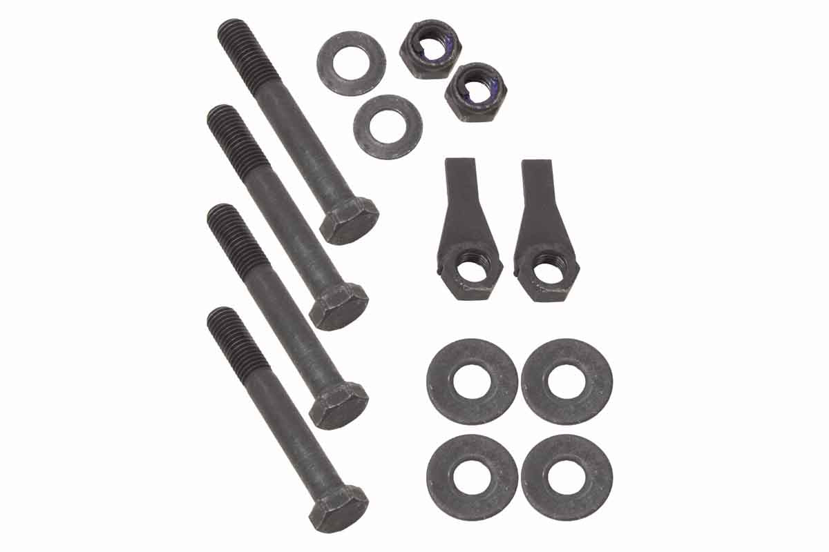 Fishbone Offroad Rear D-Ring Frame Mounts for 2007-2018 Jeep Wrangler FB22136