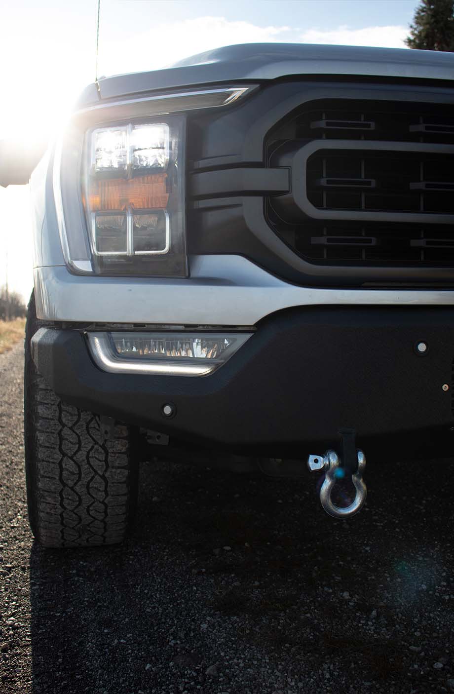 Fishbone Offroad Pelican Front Bumper For 2021-2023 Ford F-150 FB22366
