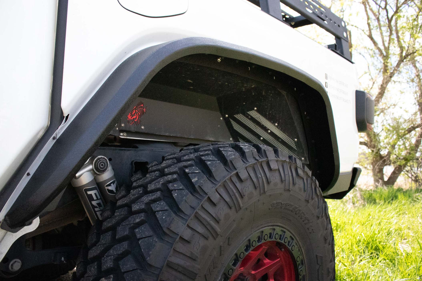 Fishbone Offroad Rear Steel Elite Fenders for 2020-Current Jeep Gladiator FB23144R