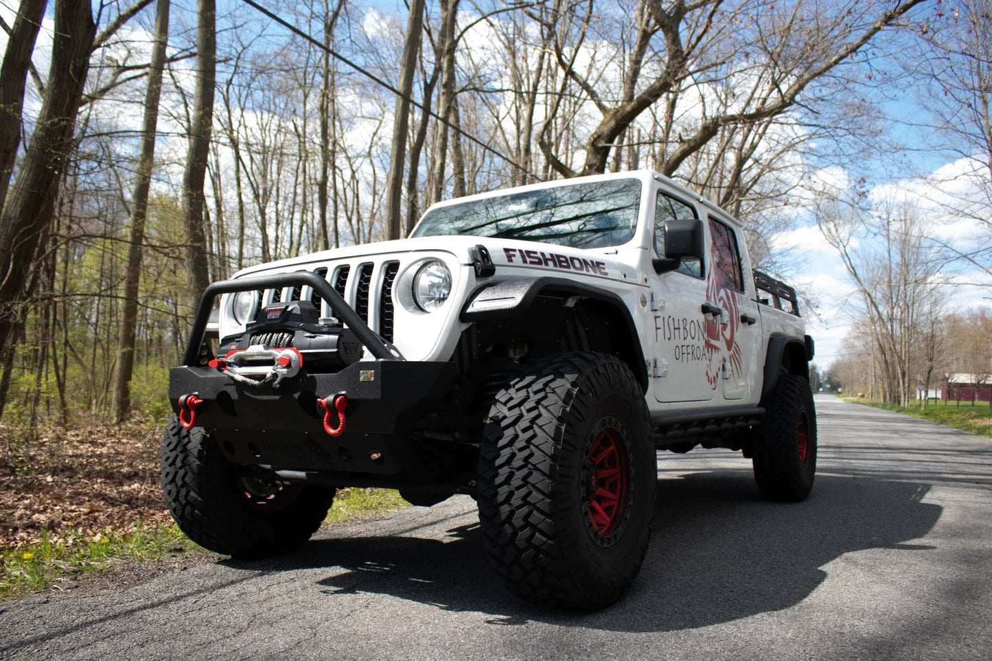 Fishbone Offroad Front Steel Elite Fenders for 2018-Current Jeep Wrangler & 2020-Current Jeep Gladiator FB23454F