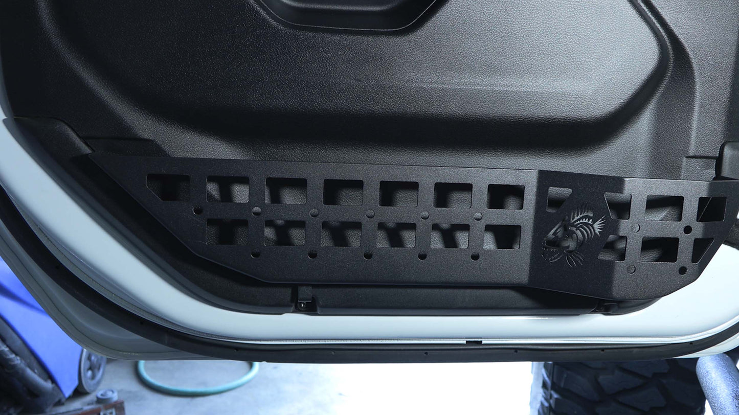 Fishbone Offroad Front Door Pocket MOLLE Panels for 2018 & Up Jeep Wrangler/Gladiator FB25478