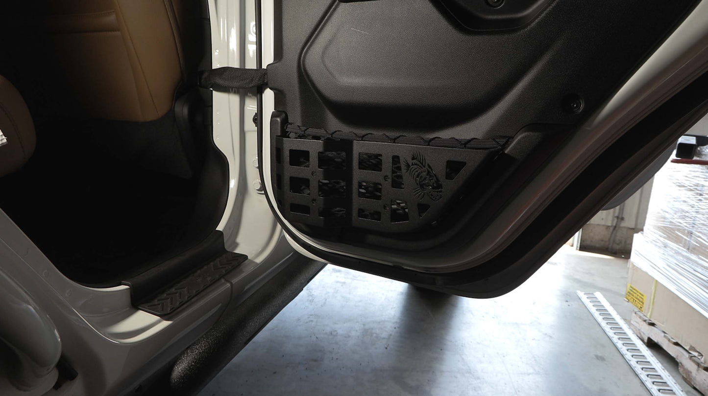 Fishbone Offroad Rear Door Pocket MOLLE Panels for 2018 & Up Jeep Wrangler/Gladiator FB25479