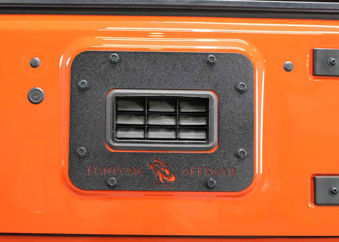 Fishbone Offroad Rear Tailgate Plate for 2010-2018 Jeep Wrangler FB31042