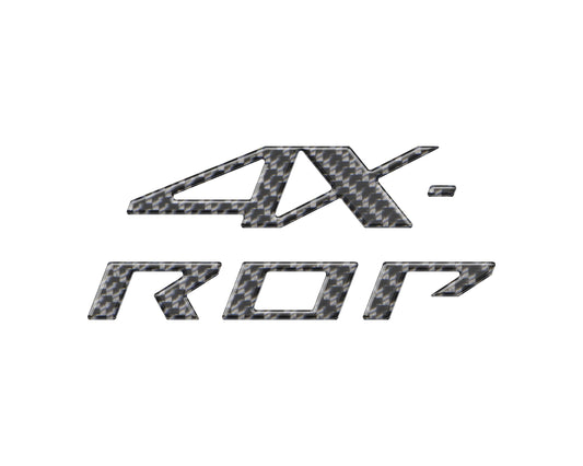 Pro4x Tailgate Emblem Overlays Fits 2022-2026 Nissan Frontier