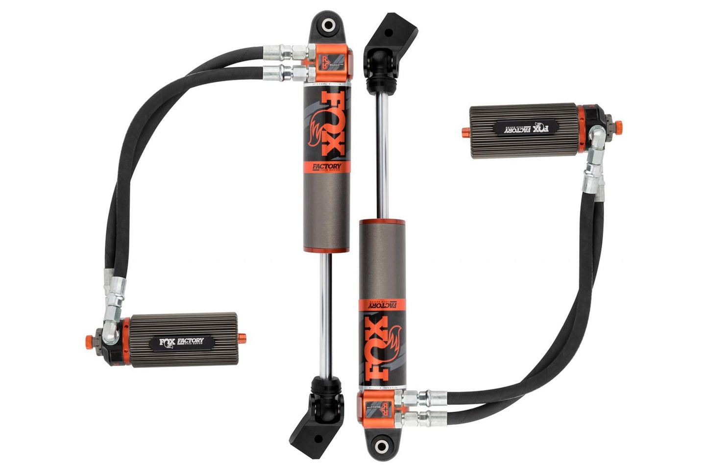 FOX 3.0 Reservoir Front Shocks Adjustable | Factory Race Series Internal Bypass | 2-3" Lift | Wrangler JL