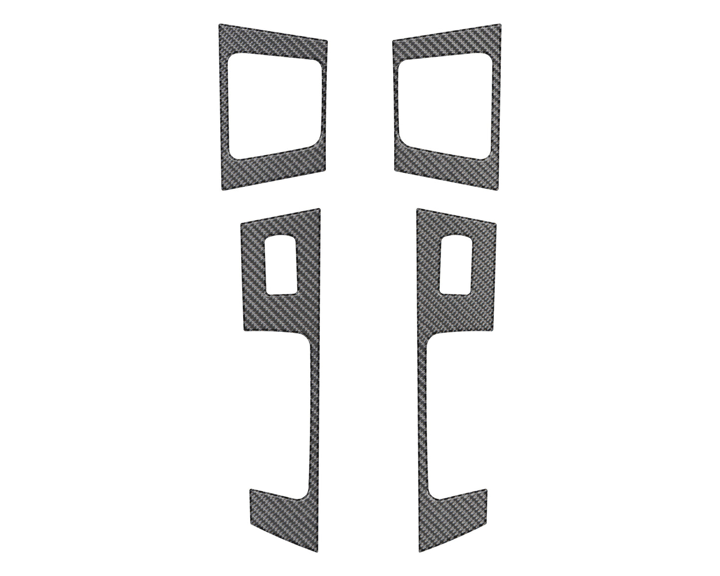 Door Switch Accent Overlays Fits 2021-2026 Ford F-150 & 2023-2026 Super Duty
