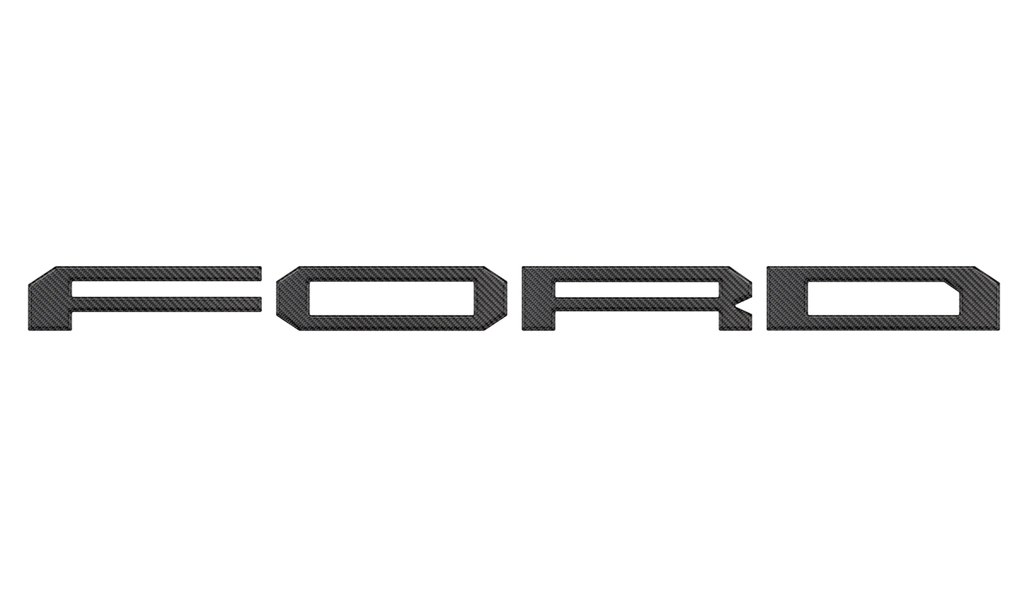 Raptor Tailgate Letter Overlays Fits 2021-2026 Ford F-150 Raptor