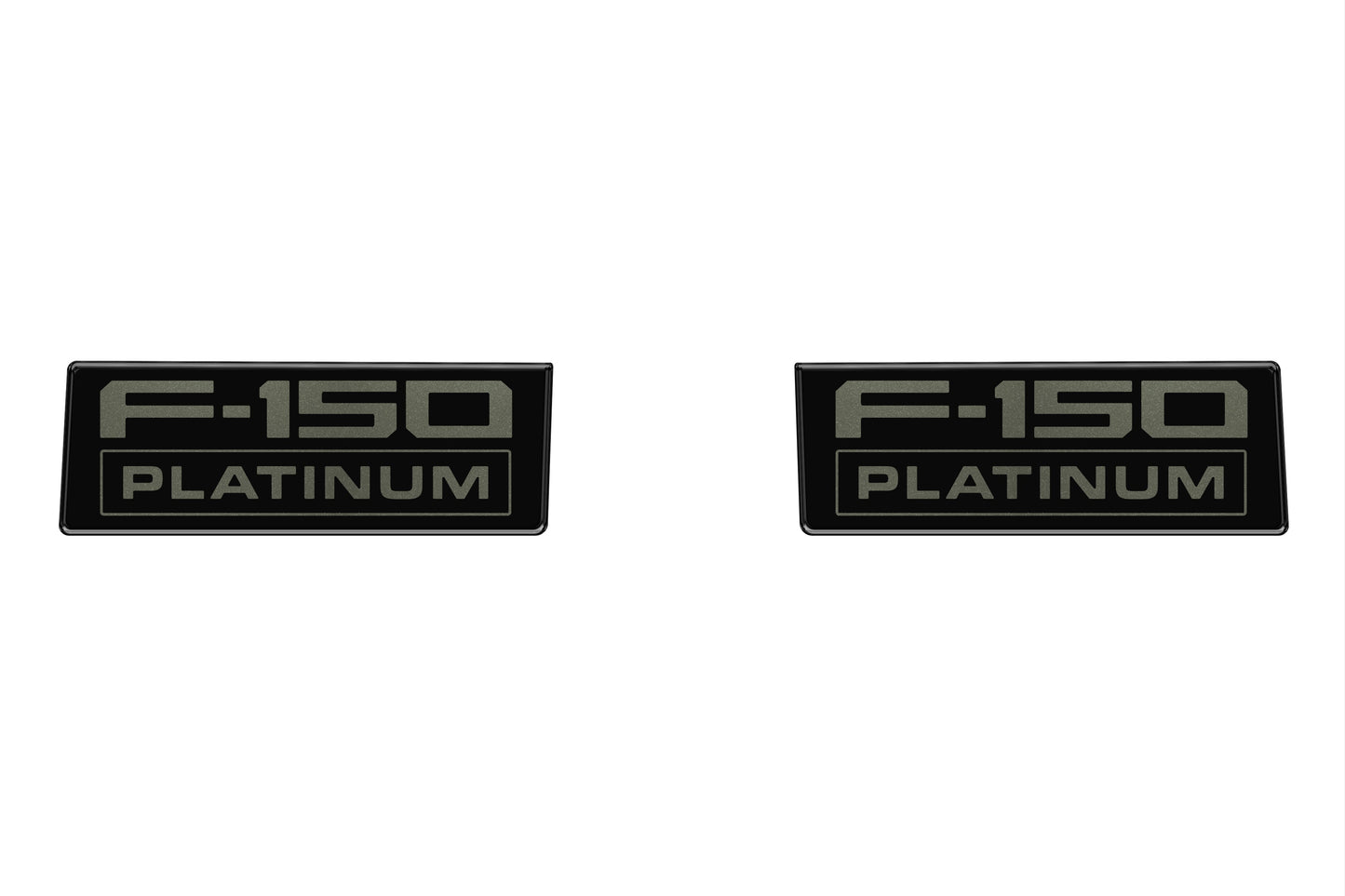Fender Vent Badge Replacement Inserts Fits 2021-2026 Ford F150