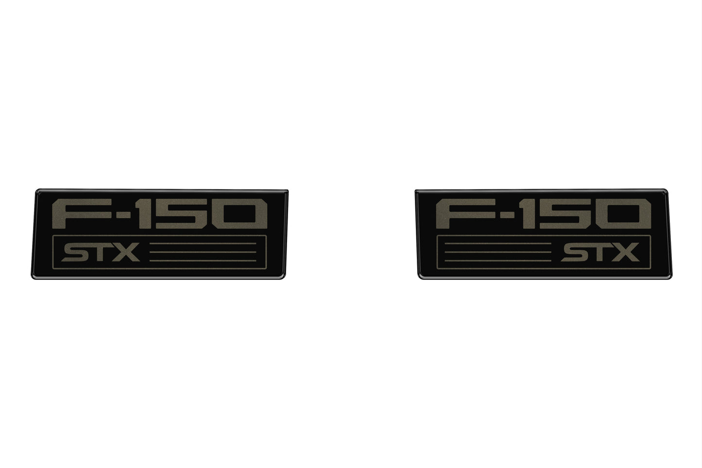 Fender Vent Badge Replacement Inserts Fits 2021-2026 Ford F150